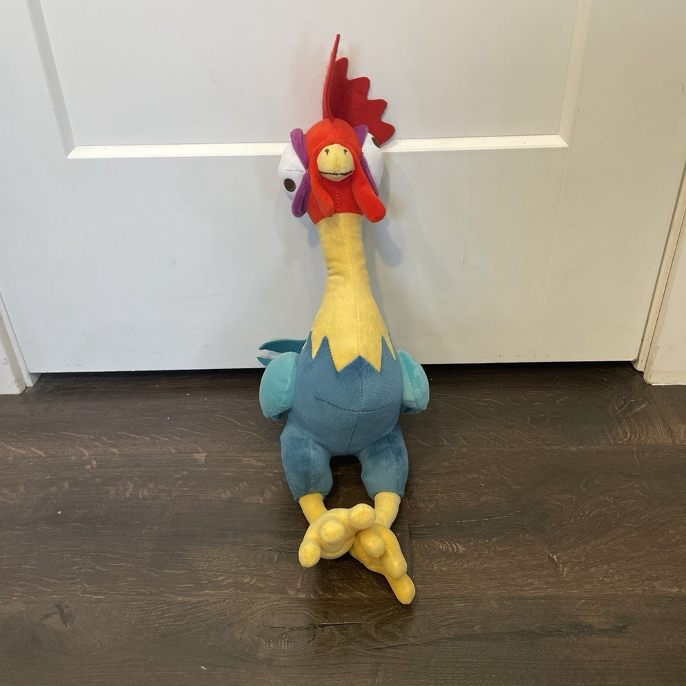 Disney Moana Hei Hei Plush Stuffed Animal Rooster Chicken 18”